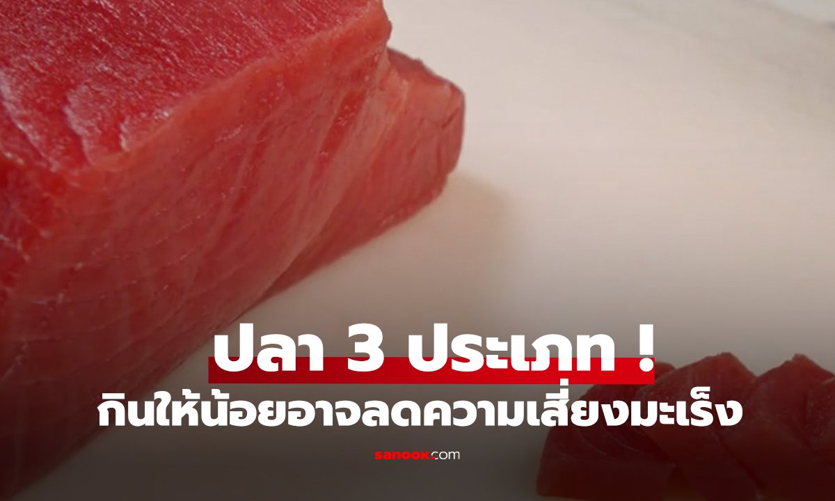ปลา 3 ประเภท ! กินให้น้อยอาจลดความเสี่ยงมะเร็ง
