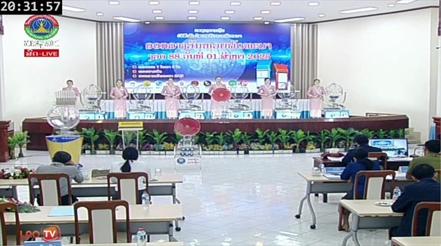 คลิป หวยลาววันนี้ 1 สิงหาคม 2568 ผลหวยลาววันนี้ ออกอะไร