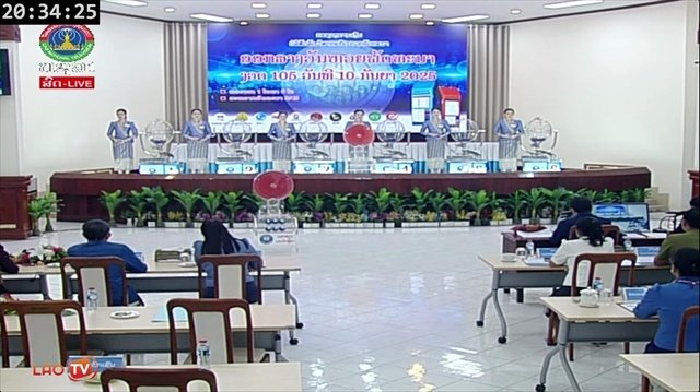 คลิป หวยลาววันนี้ 10 กันยายน 2568 ผลหวยลาววันนี้ ออกอะไร