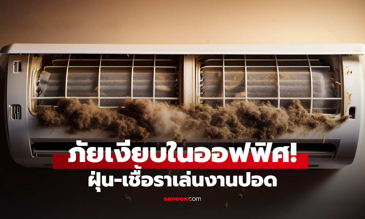 ภัยเงียบในออฟฟิศ! ฝุ่น-เชื้อราเล่นงานปอด