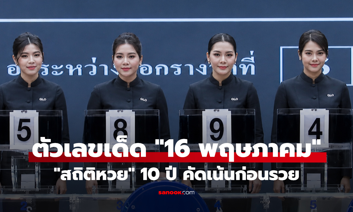 เปิดตัวเลขเด็ด 