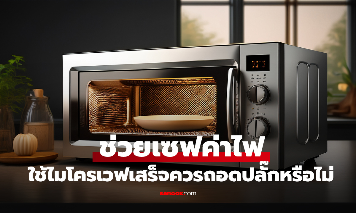 เฉลยแล้ว! ใช้ไมโครเวฟเสร็จควร 