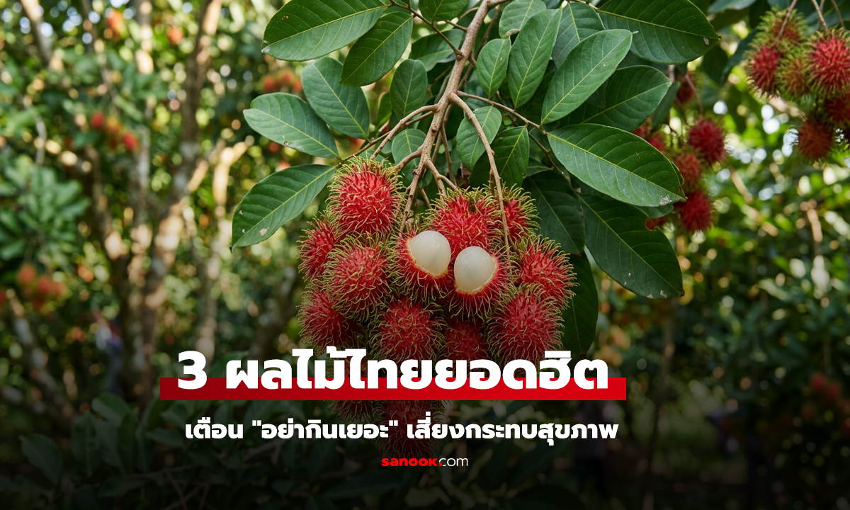 3 ผลไม้ไทยยอดฮิต