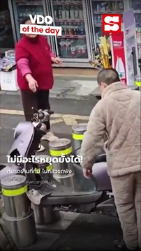 ไม่มีอะไรหยุดยั้งได้! ทุ่มรถข้ามที่กั้น ไม่กลัวรถพัง