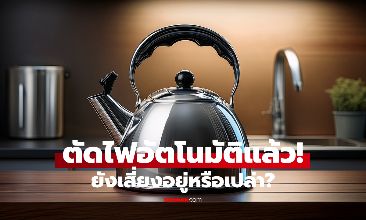 กาต้มน้ำตัดไฟแล้ว ต้องดึงปลั๊กไหม?