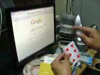 มายากลเศกไพ่เข้าgoogle อ.สมศักดิ์