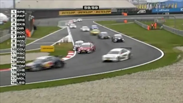 Alex Premat's Huge DTM Crash at Adria 2010 (HD)