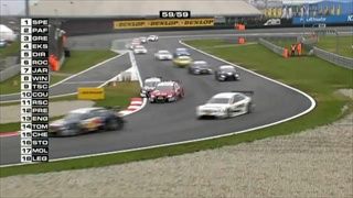 Alex Premat's Huge DTM Crash at Adria 2010 (HD)