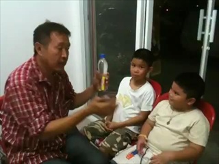 สอนมายากล น้องพร้อม เพียว3