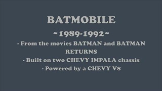 BATMOBILE movie car driving on the street ! by sia.co.th