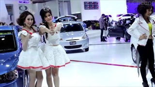 มอเตอร์โชว์ 2012 - Funny Mitsubishi model