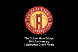 พลุสวยงาม ฉลอง 75ปี สะพาน Golden Gate