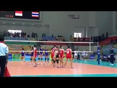 ไฮไลท์วอลเลย์บอลหญิงซีเกมส์ ไทย ชนะ อินโดนีเซีย 3-0 เซต (25-17_ 25-19_ 25-20)