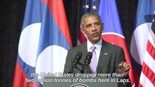 สหรัฐลั่นให้งบ 90 ล้านดอลลาร์กำจัดระเบิดในลาว