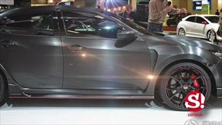 2018 Honda Civic Type R คันจริงที่ปารีสมอเตอร์โชว์