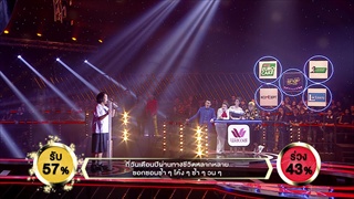 เพลง เสมอ - คาเฟ่ พรนภา | ร้องแลก แจกเงิน Singer takes it all | 08 มกราคม 2560