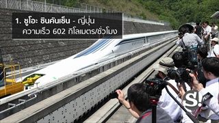 จัดอันดับรถไฟความเร็วสูงของโลก (ปี2016)