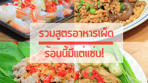 Sanook Good Stuff : รวมสูตรอาหารเผ็ด ร้อนนี้มีแต่แซ่บ!