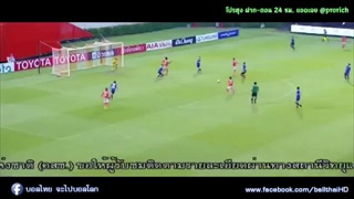ไฮไลท์การทำประตู ฟุตบอลไทยลีก ราชบุรี เอฟซี 3-2 ไทยฮอนด้า - 27-05-2017