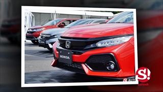 Honda Civic Hatchback 2017 สีแดง Rallye Red ของจริงสวยเว่อร์..!
