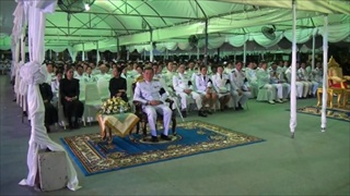 Sakorn News : พิธีเผาดอกไม้จันทน์ งานพระราชพิธีถวายพระเพลิงพระบรมศพ