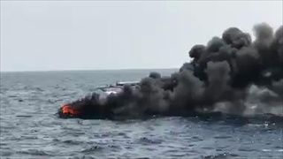 เหตุเรือสปีดโบ๊ท ชื่อ คิงไพไซดอน เกิดระเบิด สาเหตุน้ำมันรั่ว