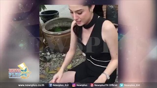 แม่ค้าแซ่บ “ขวัญ อุษาณี” หยิบครก ตำส้มตำ คล่องซะไม่มี!
