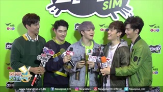 บาส - คิมม่อน - คอปเตอร์ - ตี๋ และ เต้ แห่งวง SBFIVE ปลื้มเป็นพรีเซนเตอร์ ZEED SIM