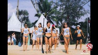 เปียกชุ่ม ร้อนฉ่า ละลานตาสาวน่ารัก RipCurl Girls go Searching 2018