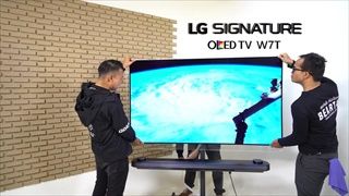 #แบไต๋เครื่องต่อไป #4 ทีวีอะไรบางเป็นกระดาษ! LG Signature OLED TV 65W7T - YouTube
