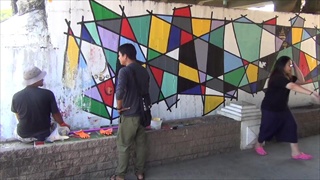 ผู้ว่าฯ ขอตัดจบดราม่า สั่งลบภาพวาดสีสันใต้สะพานแม่น้ำวัง 101 ปี