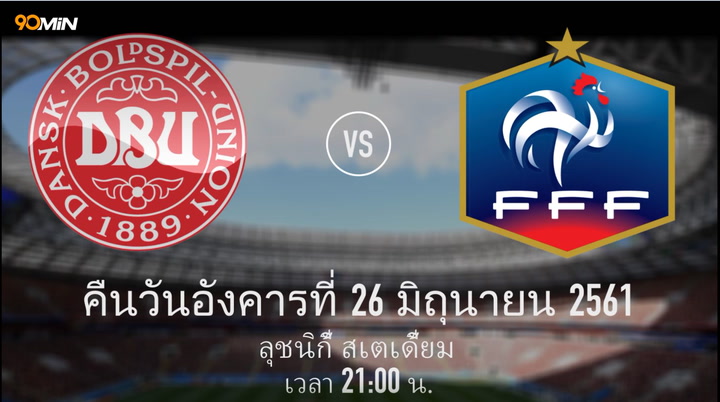 เดนมาร์ค vs ฝรั่งเศส
