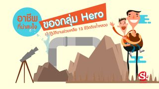 อาชีพที่น่าสนใจของกลุ่ม Hero ผู้ปฏิบัติงานช่วยเหลือ 13 ชีวิตติดถ้ำหลวง