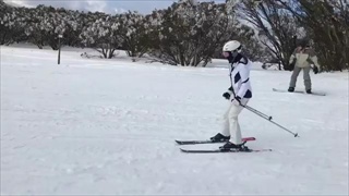 "วุ้นเส้น วิริฒิพา" โชว์สกิลการเล่นสกี