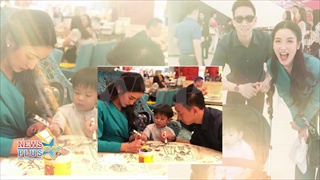 ภาพแรก!พ่อแม่ลูก 'แพท-เบนซ์เรซซิ่ง' โพสต์ภาพครอบครัว