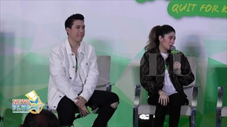 ซูมพ่อแม่ป้ายแดง ป๊อก-มาร์กี้ ควงลูกน้อยในท้องออกงาน
