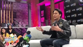 แทค ภรัณยู ตั้งโต๊ะแถลงแต่ง เบลล์ อดิราภ์ ดีใจภรรยาท้อง 5 เดือนแล้ว