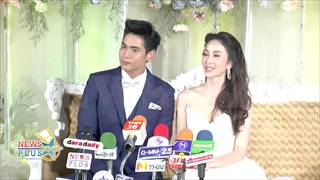 ยุ้ย จีรนันท์ ควงธันน์ ฉลองสมรสอิ่มใจเห็นคนที่รักมาร่วมยินดี แย้มฮันนีมูนเดือนหน้า