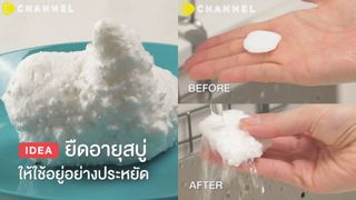 ยืดอายุสบู่  ให้ใช้อยู่อย่างประหยัด