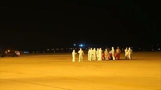 เครื่องบินรับ 138 คนไทยจากอู่ฮั่น เดินทางถึงสนามบินอู่ตะเภาแล้ว
