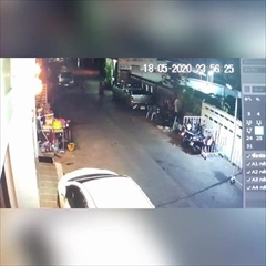 แก๊งโจ๋ฝ่าเคอร์ฟิวลักทรัพย์จยย.ทนายคนดัง