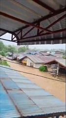 ฝนถล่ม!! ฝายขาด!! น้ำหลากท่วมบ้านสูบจังหวัดเลย