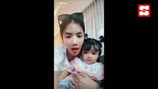 "ใบเตย" ควงสามีและลูกสาวโชว์สเต็ปแดนซ์ แต่แฟนๆแห่ถามตั้งท้องอยู่ใช่ไหม