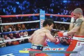 Pacquiao Knocks Cotto on the 12th Round