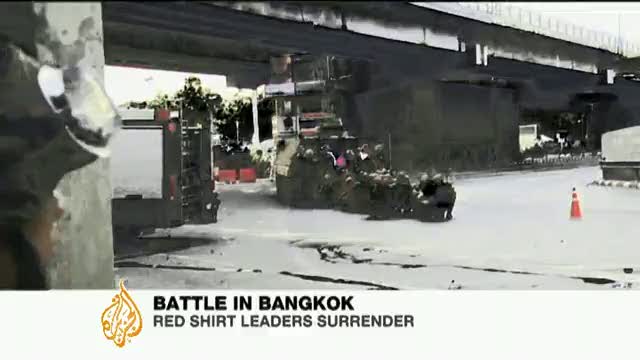 Al Jazeera English: Thai army moves to crush prote