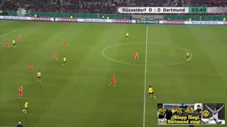 ดุสเซลดอร์ฟ 0-0 ดอร์ทมุนด์ (เดเอฟเบโพคาล)