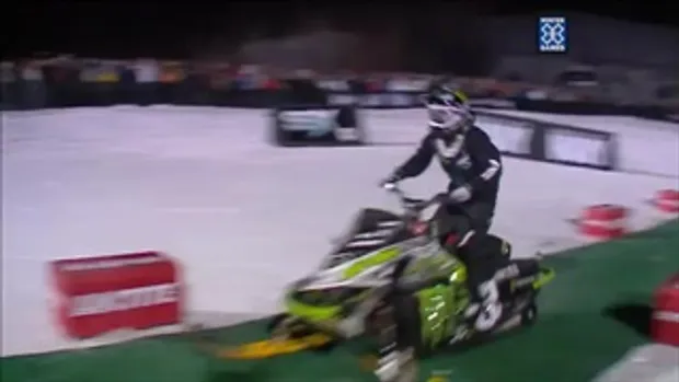 Winter X Games 2012_ First Snowmobile Front Flip Landed