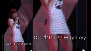 ฮยอนอา 4 minute ท่าเต้น Hot Issue เซ็กซี่ในตำนาน