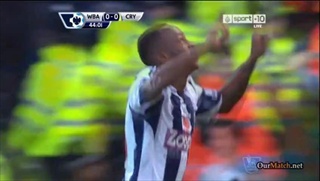 ไฮไลท์ฟุตบอล  เวสต์บรอมวิช 2-0 คริสตัล พาเลซ