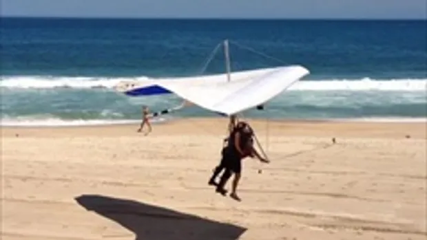 Hang gliding in Rio de Janeiro